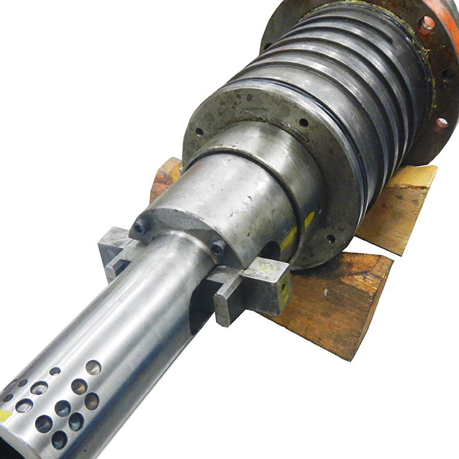 damaged spindle